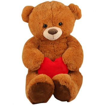 Teddy with heart 100 cm