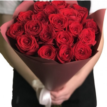 Красные розы 60 см (кол-во на выбор)